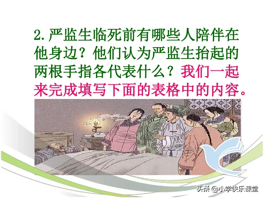 小学语文部编版五年级下册第13课《两茎灯草》知识点、图文解读-部编版三年级语文课本下册电子版