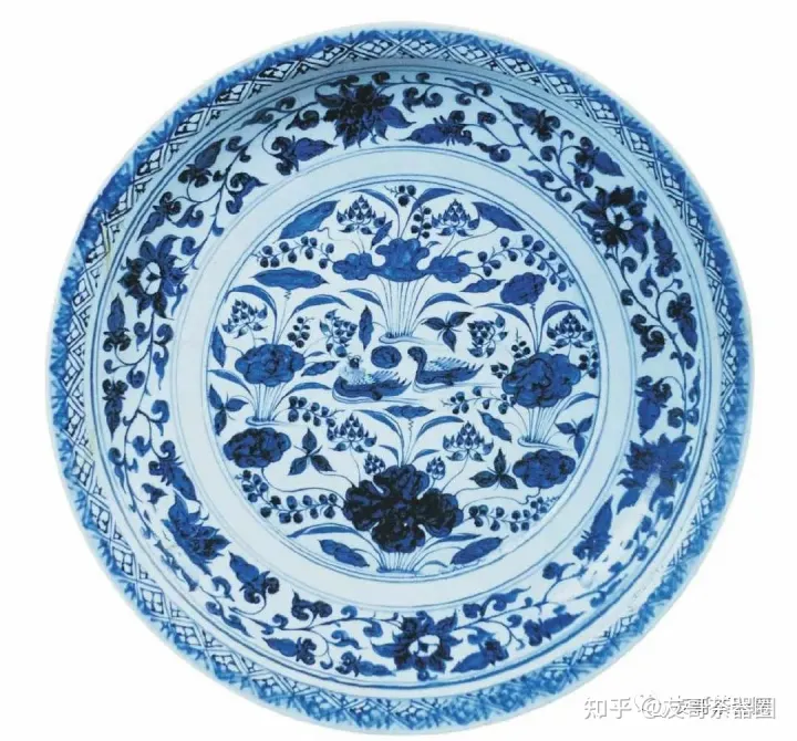 瓷器上的莲花（瓷器上的莲花）