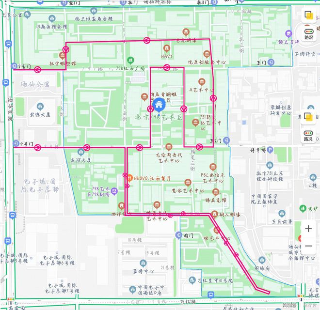 旅行|北京798艺术区最佳浏览路线上线了！-北京798艺术区游玩攻略门票