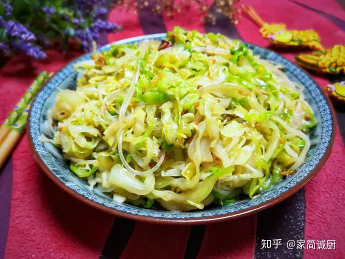 别看不起眼的包菜，这做法虽简单，但真好吃-空气炸锅包菜做法