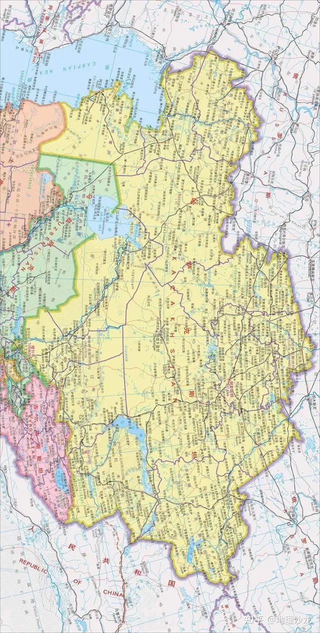 中亚位于亚洲内陆，共有五个国家组成，国名最后一个词都是斯坦（中亚有啥国家）