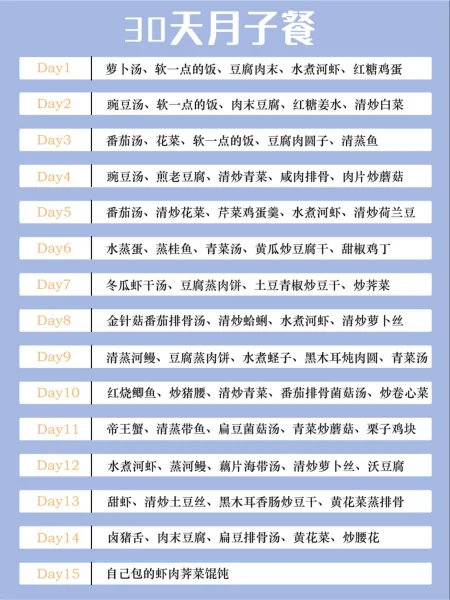 跟我一起吃，产后24天即可恢复身材-产后24天恢复到什么程度?