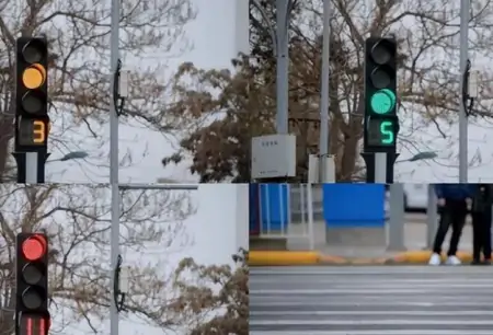 导航是如何知道红灯要变绿的？看似高大上的科技，其实原理很简单-车载导航怎么看红绿灯