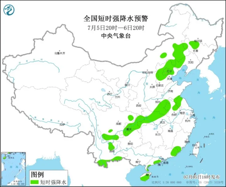 强对流预警！京津冀等地部分地区将有8至10级雷暴大风或冰雹-北京部分地区将有8-10级雷暴大风或冰雹