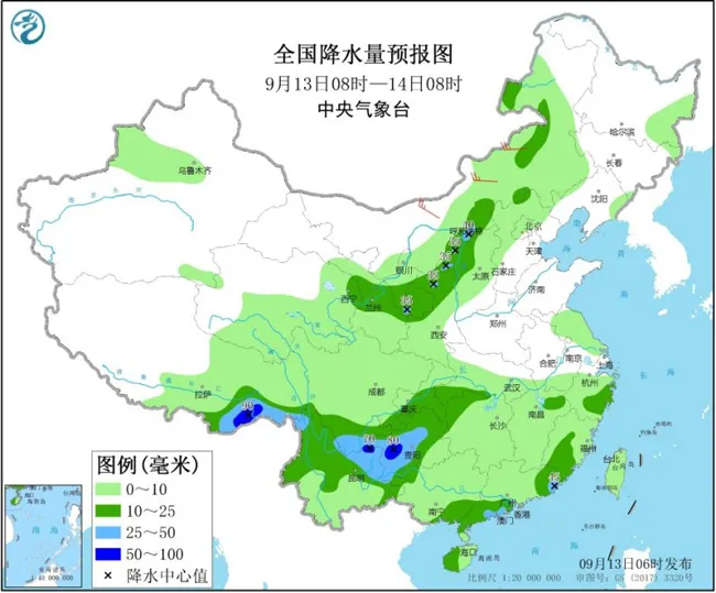 我国中东部大部地区将有明显降雨过程（我国东部地区的降水是由什么带来的）