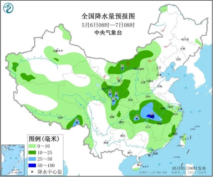 江南等地有较强降雨 西北地区等地气温将明显下降（江南下雨吗）