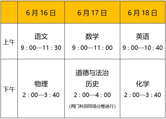江苏中考时间是几月几日？2023江苏13市中考时间汇总（2023年江苏中考日期是几号）