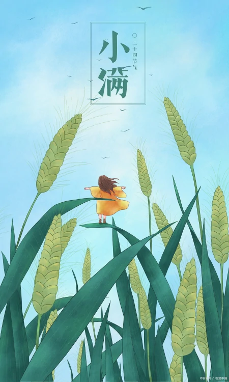 小满节气祝福语，小满节生活圆圆满满，思念之心牵牵挂挂（小满祝福语简短优美）