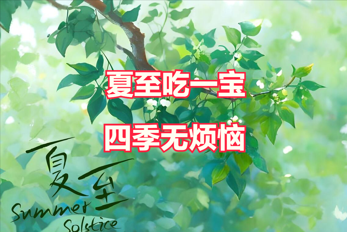 “夏至吃一宝，四季无烦恼”，南北方“1宝”各不同，分别指啥？-夏至食什么好