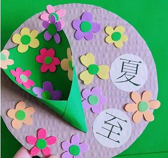 1首节气儿歌+24张幼儿园手工作品，帮孩子轻松记住24节气，快收藏（幼儿园二十四节气手工制作大全）