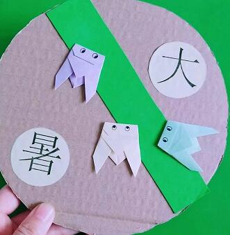 1首节气儿歌+24张幼儿园手工作品，帮孩子轻松记住24节气，快收藏（幼儿园二十四节气手工制作大全）