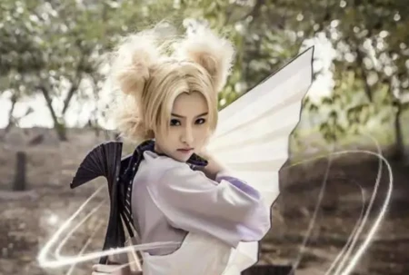 美女Cos手鞠，身材并不重要，高冷范才是关键-手鞠cos假发教程图解