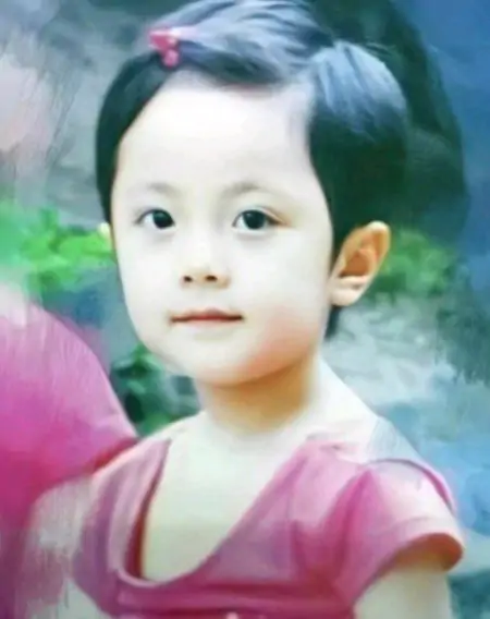 赵今麦，等比例长大的女明星，小时候真可爱-赵今麦长个了