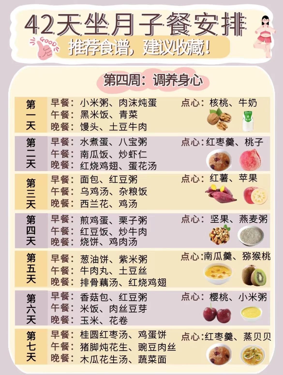 金牌月嫂推荐42天科学月子食谱！建议收藏照着吃-金牌月嫂教你怎么做营养月子餐菜谱