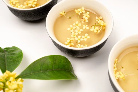 花香醉人！教你用桂花酒酿做微醺奶茶（桂花酒酿奶茶配方）