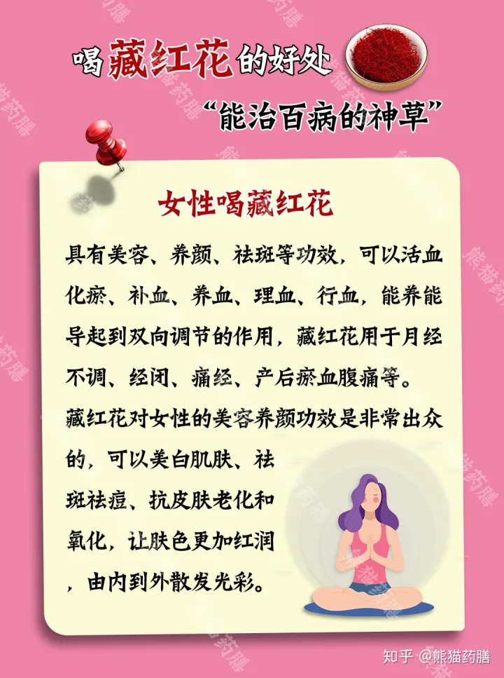 🌺藏红花的逆天效果✨和5大禁忌