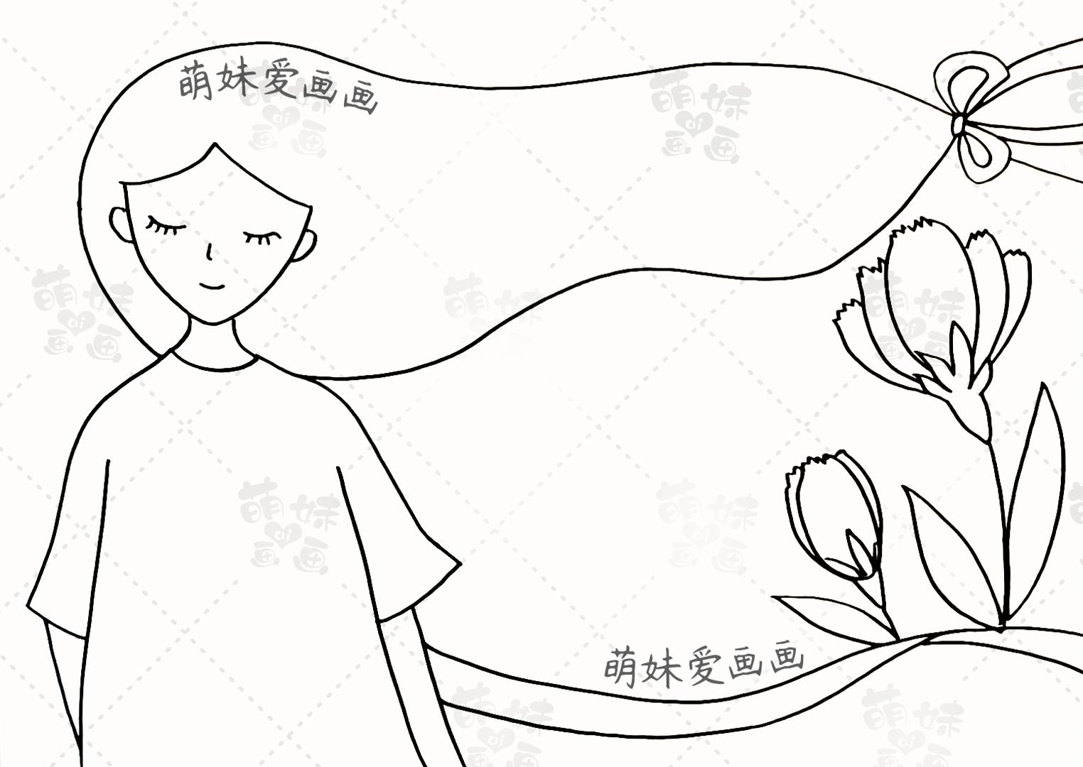 含文字内容的2023母亲节手抄报及主题画合集，简单又漂亮（母亲节手抄报怎么做?）