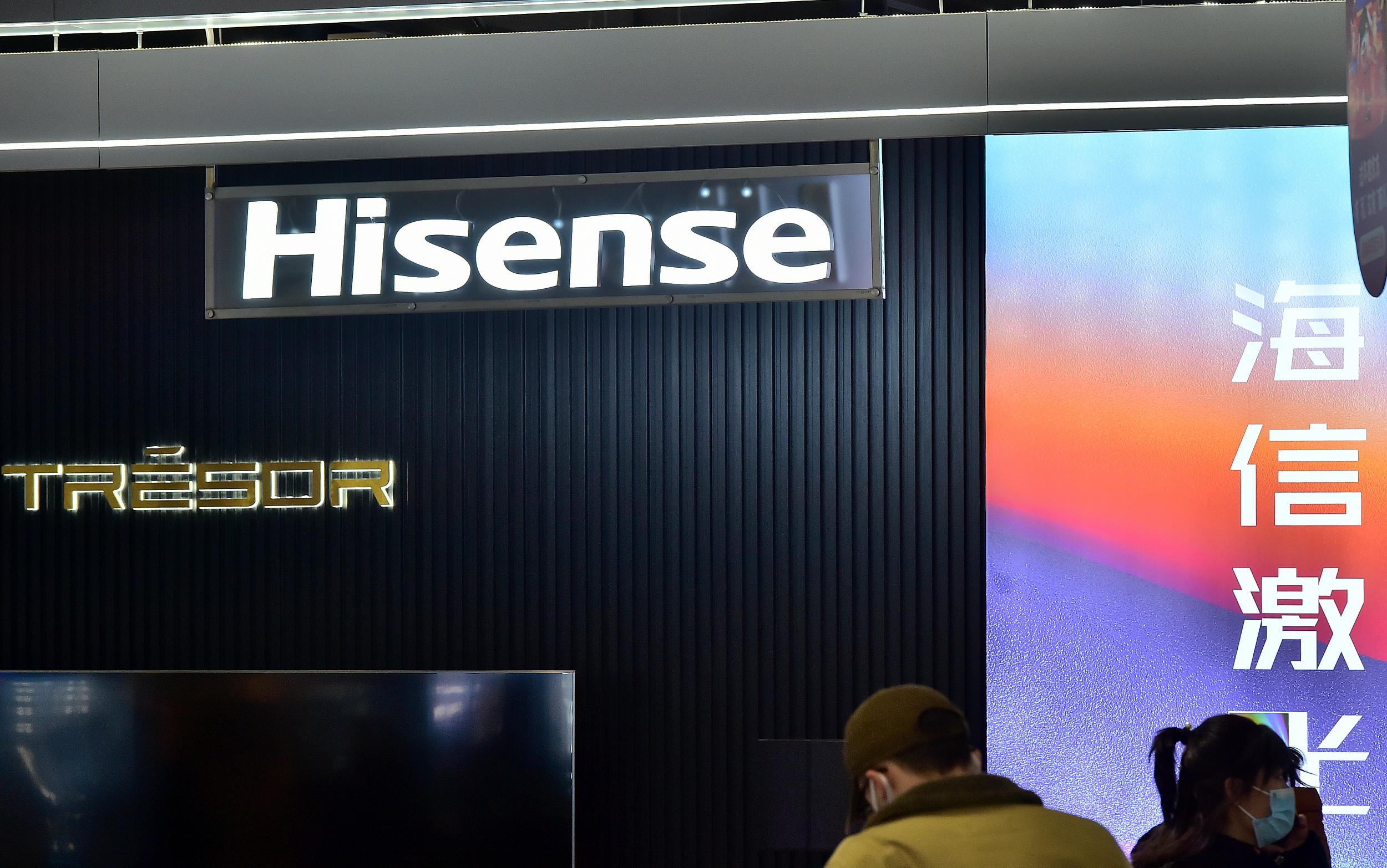 去年全球电视出货量榜单出炉，海信位居世界第二，前五中国占三席（电视全球销量）