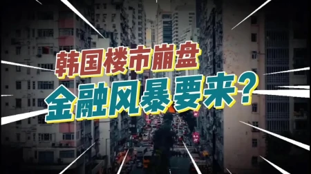 韩国房子销量暴跌70%！国内房地产危机预警-韩国房地产价格