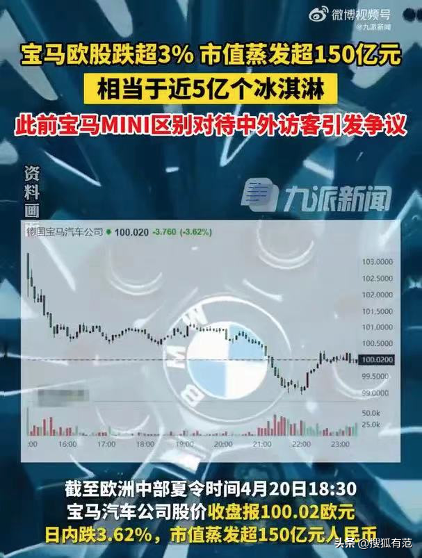 一个35元的冰淇淋，让宝马亏了163亿（35块钱的冰淇淋）