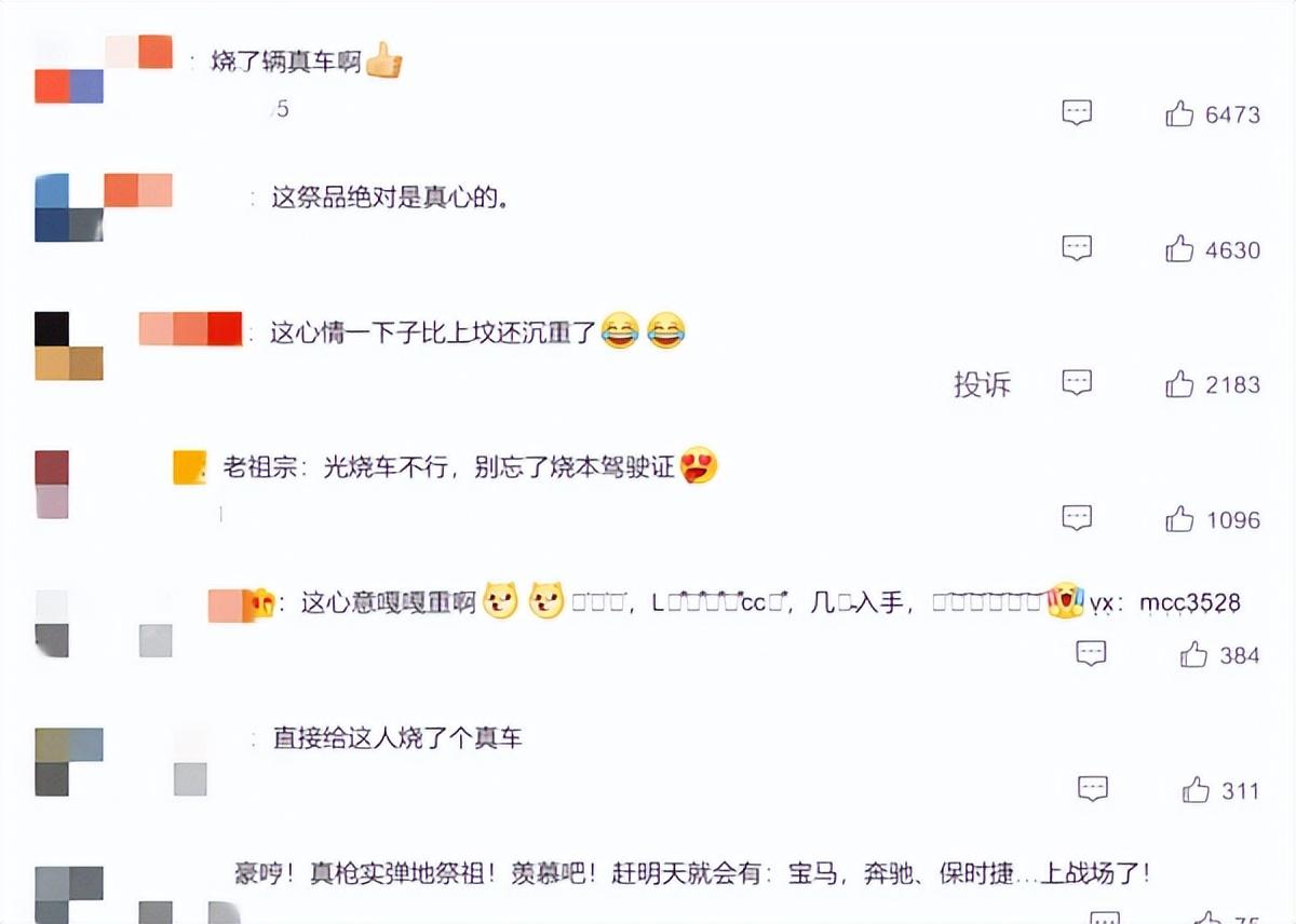 村民上坟不慎引发火灾，奥迪停墓地旁被烧成空壳（上坟引发山火）