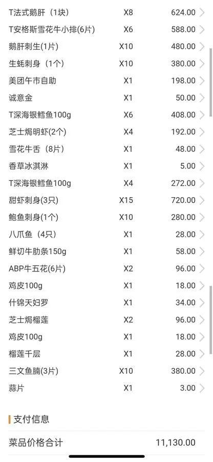 218元自助餐，女子月消费5次吃出4万多，店家气到起诉！-杭州黄龙饭店自助餐多少一位