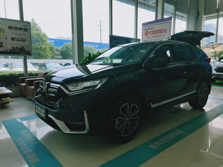 本田新CR-V到店实拍：外形小幅调整-全新本田CRV2023款试驾视频