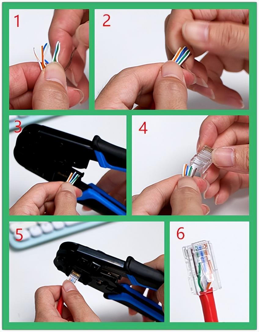 不同网线的水晶头有什么区别？可以随便乱接吗？2分钟告诉你答案-网线水晶头接法都一样吗