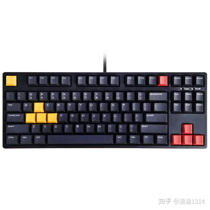 机械键盘常见的104键和87键在打游戏时有什么区别-键盘87键和104键哪个打游戏好