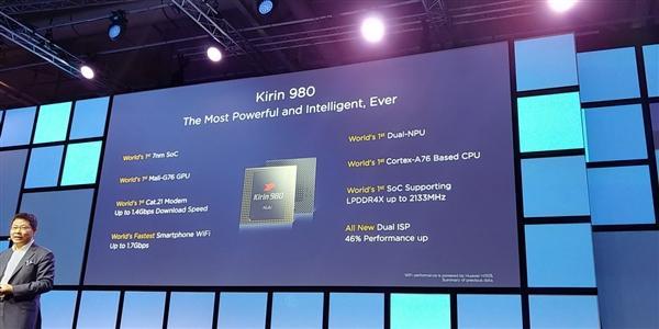 7nm制程A76架构 华为麒麟980正式亮相-cpu制程工艺7nm和8nm有什么区别