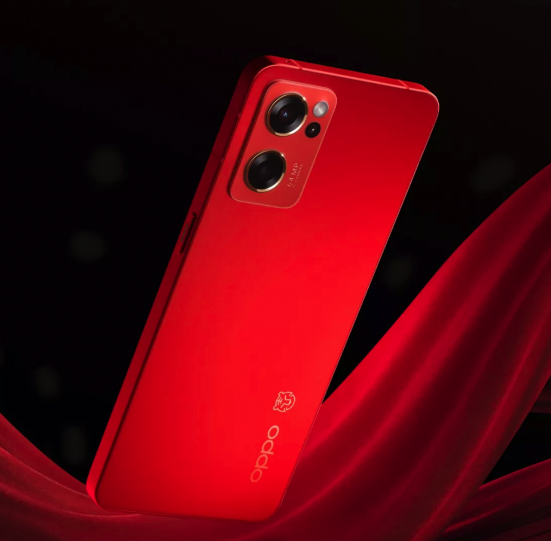 OPPO Reno7红丝绒新年版公布，全新外观风格-oppor17中国红限量版