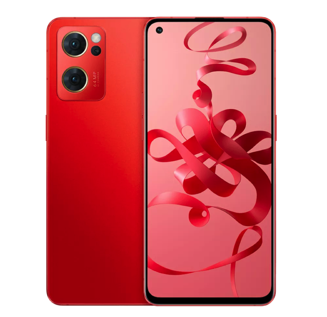 OPPO Reno7红丝绒新年版公布，全新外观风格-oppor17中国红限量版
