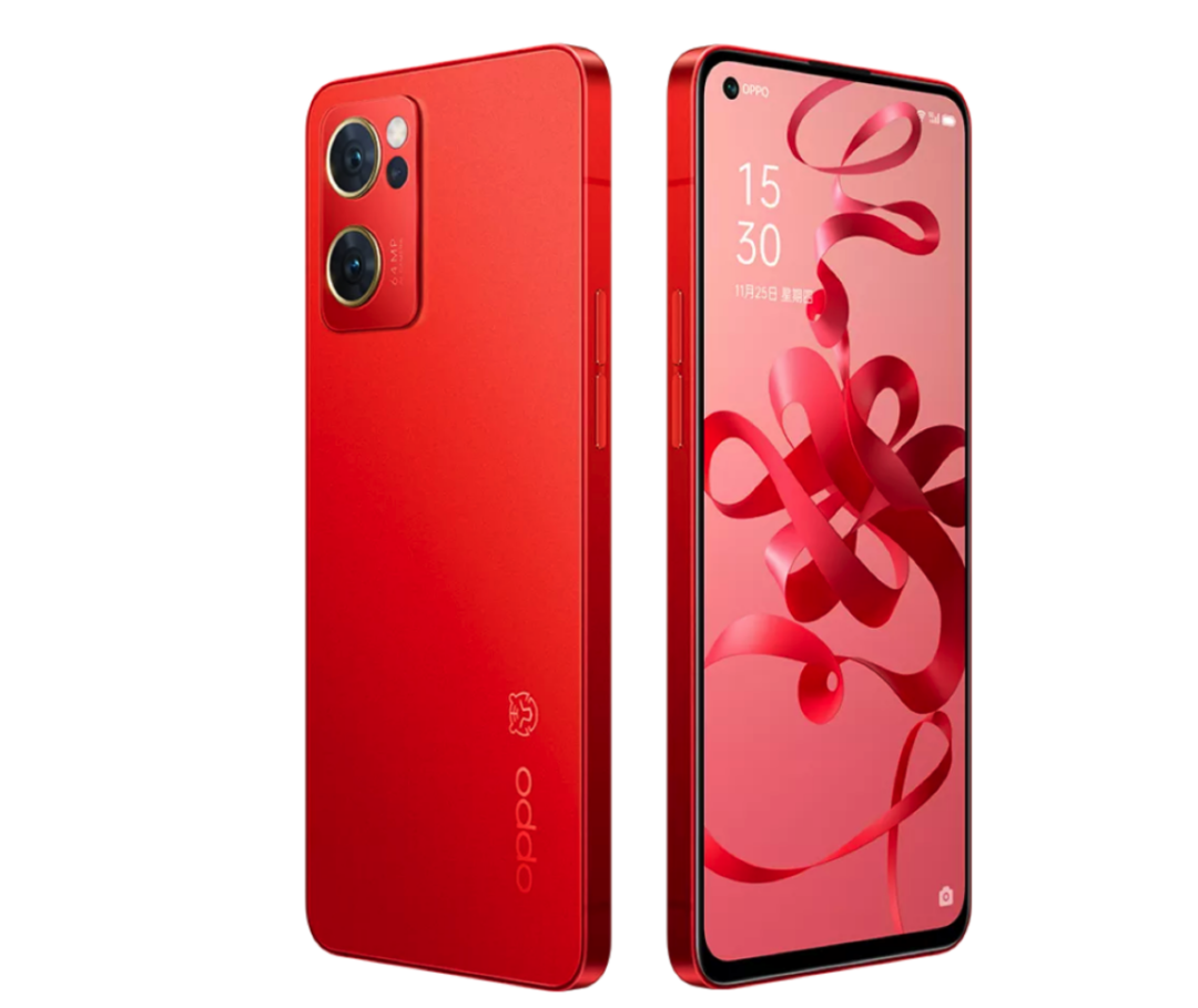 OPPO Reno7红丝绒新年版公布，全新外观风格-oppor17中国红限量版
