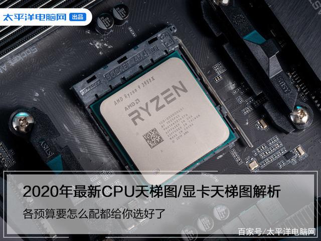 2020最新CPU天梯图 显卡天梯图「附最新CPU显卡选购建议」-2020年显卡天梯图9月