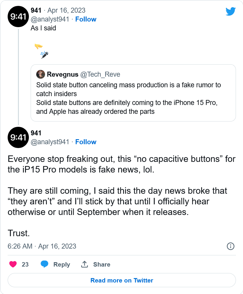 iPhone 15 Pro的"动作"按钮在执行关机/强制重启时将取代音量按钮的作用-ios15强制关机