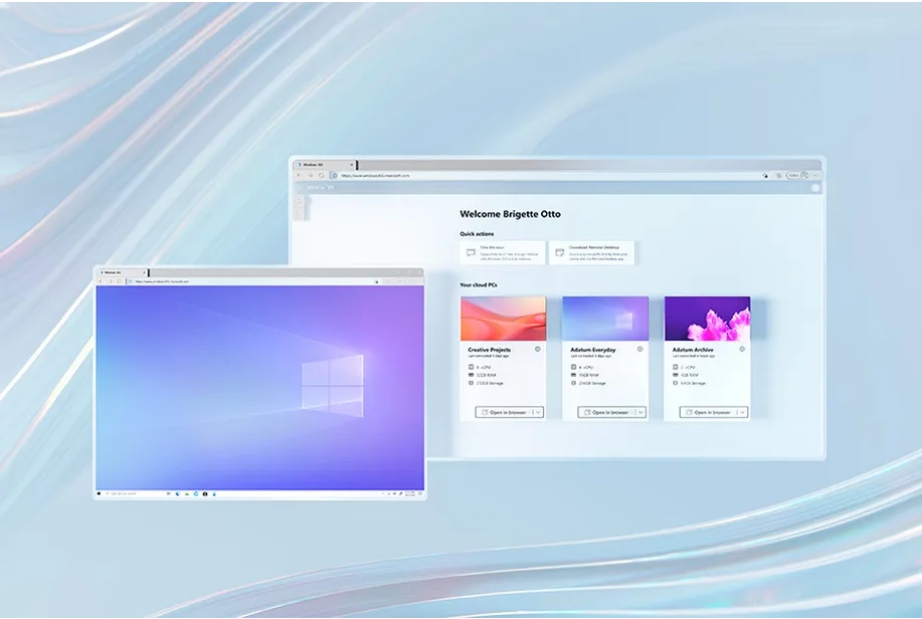 微软Windows 365云电脑配置公布-microsoft 365云电脑