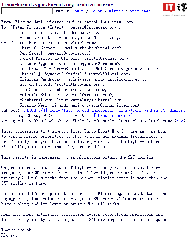 Linux再获英特尔CPU大小核优化，性能直追Win11-linux内核调优工具