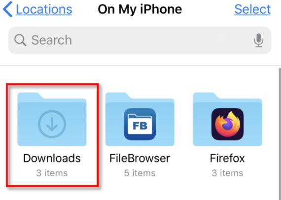 如何在 iPhone 或 iPad 上查找下载的文件-ipad如何查找下载的文档