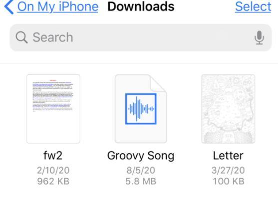 如何在 iPhone 或 iPad 上查找下载的文件-ipad如何查找下载的文档