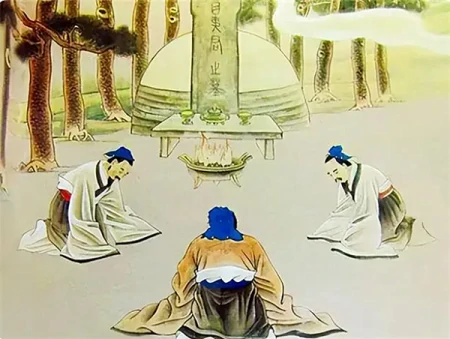 俗语：“坟前有一物，子孙后代富”，这一物指的啥？现在还有吗？-坟前有道怎么破解