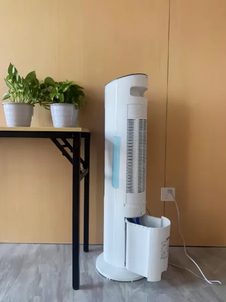 美的家用空调扇评测：手机遥控双控制，负离子净化，强劲加湿制冷-美的风扇可以用手机遥控吗怎么设置