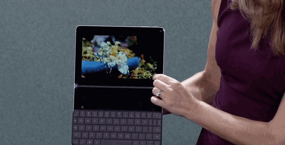 微软双屏手机和PC登场！连甩七款Surface硬件，首用安卓系统-微软双屏折叠手机汉化怎么设置的