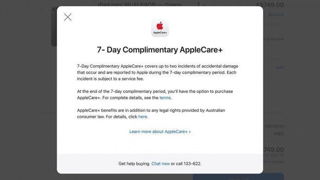 苹果公司宣布澳大利亚区域的客户可免费获得7天AppleCare+服务-澳大利亚iphone价格