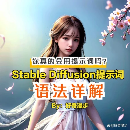 你真的会用提示词吗？stable diffusion提示词语法详解-提示的单词是什么