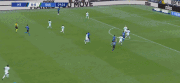 意甲-国米2-1萨索洛，卢卡库一球+助攻劳塔罗-萨索洛和国米