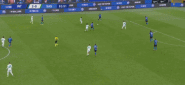 意甲-国米2-1萨索洛，卢卡库一球+助攻劳塔罗-萨索洛和国米