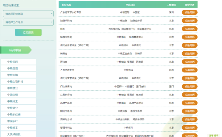 【央企】中粮集团开启2023年校招！全国开放500+岗位！-2021中粮集团校园招聘473+人公告