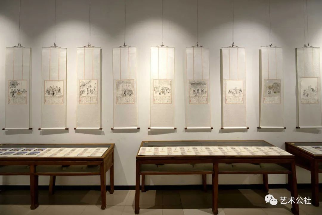 【文化之窗】李昆“百年民情”千图展在北京荣宝斋画院隆重开幕-李昆云书法