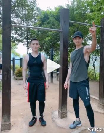 辰亦儒硬挺胸肌炸出上衣！勤上健身房秀成果-辰亦儒真实身高多少