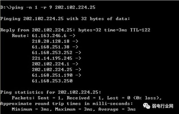 ping、arp、tracert、route这四大命令的详细用法，弄懂立马成大神-ping -l